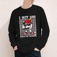 100 Days Of School Retro Baseball Sport For Boys Teachers Youth Long Sleeve Tee