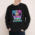 100 Drippy Days Of School Baseball Ice Cream 100th Day Boys Youth Long Sleeve Tee