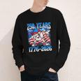 250 Years 1776 2026 250th Baseball American Flag 4th Of July Youth Long Sleeve Tee 250 Years 1776 2026 250th Baseball American Flag 4th Of July Youth Long Sleeve Tee