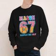 6 7 Mason Baseball Drip Number 67 Player Or 67th Birthday Youth Long Sleeve Tee 6 7 Mason Baseball Drip Number 67 Player Or 67th Birthday Youth Long Sleeve Tee