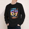I Was 6 Now I'm 7 Baseball Birthday Boy For Teens Kids Youth Long Sleeve Tee