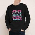 67 33 Days Of School Baseball Drip 100th Day Of School Boys Youth Long Sleeve Tee 67 33 Days Of School Baseball Drip 100th Day Of School Boys Youth Long Sleeve Tee