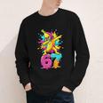67 Baseball Ice Cream Six Seven Dabbing Banana Youth Long Sleeve Tee 67 Baseball Ice Cream Six Seven Dabbing Banana Youth Long Sleeve Tee