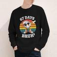 67 Days Of School Bruh Teacher Kids Dabbing Baseball Youth Long Sleeve Tee 67 Days Of School Bruh Teacher Kids Dabbing Baseball Youth Long Sleeve Tee