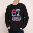 67 Ice Cream Drip Baseball For Men Women Kids Youth Long Sleeve Tee 67 Ice Cream Drip Baseball For Men Women Kids Youth Long Sleeve Tee