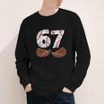 67 Trend Baseball Six Seven Number For Boys Men Youth Long Sleeve Tee 67 Trend Baseball Six Seven Number For Boys Men Youth Long Sleeve Tee