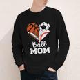 Ball Mom Heart Soccer Basketball Baseball Football Mom Youth Long Sleeve Tee Ball Mom Heart Soccer Basketball Baseball Football Mom Youth Long Sleeve Tee