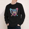 Baseball 10 Year Old Boy Ice Cream Drip 10th Birthday Player Youth Long Sleeve Tee Baseball 10 Year Old Boy Ice Cream Drip 10th Birthday Player Youth Long Sleeve Tee