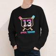 Baseball 13 Year Ice Cream Drip 13th Bday Official Teenager Youth Long Sleeve Tee Baseball 13 Year Ice Cream Drip 13th Bday Official Teenager Youth Long Sleeve Tee