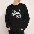 Baseball 6 7 Bruh Number 67 Six Seven Meme Boys Kids Youth Long Sleeve Tee Baseball 6 7 Bruh Number 67 Six Seven Meme Boys Kids Youth Long Sleeve Tee