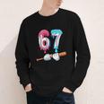 Baseball 67 Ice Cream Drip Six Seven Boys Youth Long Sleeve Tee Baseball 67 Ice Cream Drip Six Seven Boys Youth Long Sleeve Tee