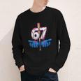 Baseball 67 Six Seven Gen Alpha Meme Drip Youth Long Sleeve Tee Baseball 67 Six Seven Gen Alpha Meme Drip Youth Long Sleeve Tee