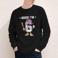 Baseball 6th Birthday Boy Ice Cream Drip Bruh I'm 6 Year Old Youth Long Sleeve Tee Baseball 6th Birthday Boy Ice Cream Drip Bruh I'm 6 Year Old Youth Long Sleeve Tee