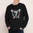 Baseball 7 Year Old Ice Cream Drip 7th Birthday Boy Number 7 Youth Long Sleeve Tee Baseball 7 Year Old Ice Cream Drip 7th Birthday Boy Number 7 Youth Long Sleeve Tee