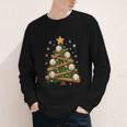 Baseball Bat Christmas Tree Lights Holiday Xmas Youth Long Sleeve Tee Baseball Bat Christmas Tree Lights Holiday Xmas Youth Long Sleeve Tee
