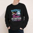 Baseball Or Bows Big Brother Loves You Gender Pink Or Blue Youth Long Sleeve Tee Baseball Or Bows Big Brother Loves You Gender Pink Or Blue Youth Long Sleeve Tee
