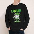 Baseball Bruh Drip Ice Cream Youth Boy St Patricks Day Youth Long Sleeve Tee