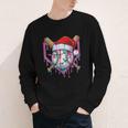 Baseball Christmas Santa Hat Baseball Christmas Drip Youth Long Sleeve Tee Baseball Christmas Santa Hat Baseball Christmas Drip Youth Long Sleeve Tee