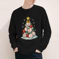 Baseball Christmas Tree Lights Santa Sport Player Lover Xmas Youth Long Sleeve Tee Baseball Christmas Tree Lights Santa Sport Player Lover Xmas Youth Long Sleeve Tee