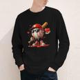 Baseball Drip Ice Cream Apparel Youth Boy Valentine Youth Long Sleeve Tee