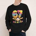 Baseball Drip Ice Cream Number 67 Player Lifestyle Youth Long Sleeve Tee Baseball Drip Ice Cream Number 67 Player Lifestyle Youth Long Sleeve Tee