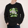 Baseball Drip Ice Cream Shamrock Irish St Patricks Men Youth Long Sleeve Tee Baseball Drip Ice Cream Shamrock Irish St Patricks Men Youth Long Sleeve Tee