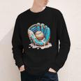 Baseball Drip Ice Cream Sprinkless Glove Boy Kid Youth Long Sleeve Tee Baseball Drip Ice Cream Sprinkless Glove Boy Kid Youth Long Sleeve Tee