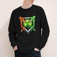 Baseball Drip Ice Cream St Patricks Day Shamrock Lucky Youth Long Sleeve Tee Baseball Drip Ice Cream St Patricks Day Shamrock Lucky Youth Long Sleeve Tee