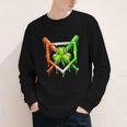 Baseball Drip Ice Cream St Patricks Day Shamrock Youth Long Sleeve Tee Baseball Drip Ice Cream St Patricks Day Shamrock Youth Long Sleeve Tee