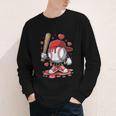 Baseball Drip Icecream Apparel Youth Boy Valentine Youth Long Sleeve Tee