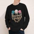 Baseball Drip Icecream Youth Long Sleeve Tee