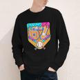 Baseball Drip Number 67 Ice Cream Home Plate Drip Youth Long Sleeve Tee Baseball Drip Number 67 Ice Cream Home Plate Drip Youth Long Sleeve Tee