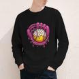Baseball Drip Pink Glove Respect The Drip Youth Boys Girls Youth Long Sleeve Tee