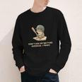 Baseball Frog Saying Batting Retro Artwork Youth Long Sleeve Tee Baseball Frog Saying Batting Retro Artwork Youth Long Sleeve Tee