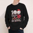 Baseball Happy 100 Days Of School Boy Girl Kid Teacher Youth Long Sleeve Tee