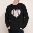 Baseball Heart Love Sport Valentines Day Men Women Boys Kids Youth Long Sleeve Tee