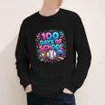 Baseball Ice Cream Drip 100 Days Of School Student Teacher Youth Long Sleeve Tee Baseball Ice Cream Drip 100 Days Of School Student Teacher Youth Long Sleeve Tee