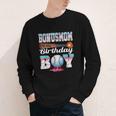 Baseball Ice Cream Drip Bonus Mom Of The Birthday Boy Youth Long Sleeve Tee