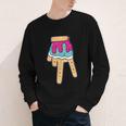 Baseball Ice Cream Drip Home Plate Glove Respect Drip 2 Side Youth Long Sleeve Tee Baseball Ice Cream Drip Home Plate Glove Respect Drip 2 Side Youth Long Sleeve Tee