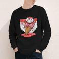 Baseball Ice Cream Drip Baseball Strawberry For Youth Red Youth Long Sleeve Tee Baseball Ice Cream Drip Baseball Strawberry For Youth Red Youth Long Sleeve Tee