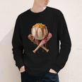 Baseball Ice Cream Drip Style Melting Ice Cream Youth Teen Youth Long Sleeve Tee Baseball Ice Cream Drip Style Melting Ice Cream Youth Teen Youth Long Sleeve Tee