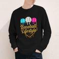 Baseball Lifestyle Baseball Drip Icecream Youth Long Sleeve Tee Baseball Lifestyle Baseball Drip Icecream Youth Long Sleeve Tee