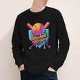 Baseball Lifestyle Drip Icecream Youth Long Sleeve Tee Baseball Lifestyle Drip Icecream Youth Long Sleeve Tee