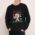 Baseball Mama Christmas Santa Hat Xmas Softball Mom Youth Long Sleeve Tee Baseball Mama Christmas Santa Hat Xmas Softball Mom Youth Long Sleeve Tee