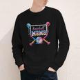 Baseball Mama Ice Cream Drip For Men Women Boy Kids Youth Long Sleeve Tee
