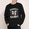 Baseball Nanny Baseball Coquette Bow Youth Long Sleeve Tee Baseball Nanny Baseball Coquette Bow Youth Long Sleeve Tee