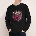 Baseball Phrase With Stars Youth Long Sleeve Tee