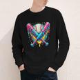 Baseball Player Ice Cream Drip Youth Long Sleeve Tee Baseball Player Ice Cream Drip Youth Long Sleeve Tee