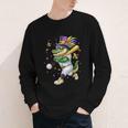Baseball Player Mardi Gras Alligator Carnival Costume Beads Youth Long Sleeve Tee Baseball Player Mardi Gras Alligator Carnival Costume Beads Youth Long Sleeve Tee