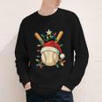 Baseball Santa Christmas Ball Baseball Lover Player Boys Youth Long Sleeve Tee Baseball Santa Christmas Ball Baseball Lover Player Boys Youth Long Sleeve Tee